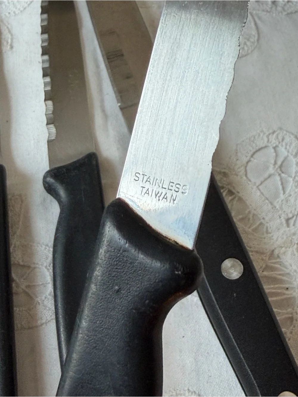 Ginsu 2000 serated knife set